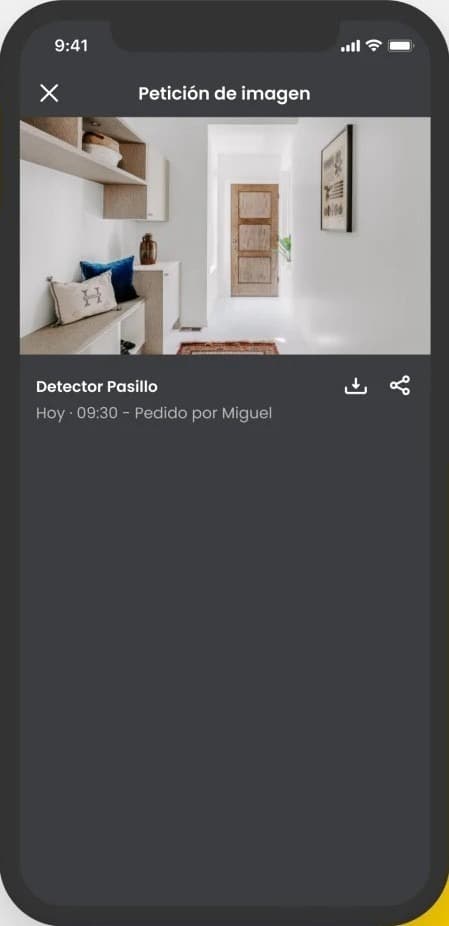 Petición de Fotos en Directo