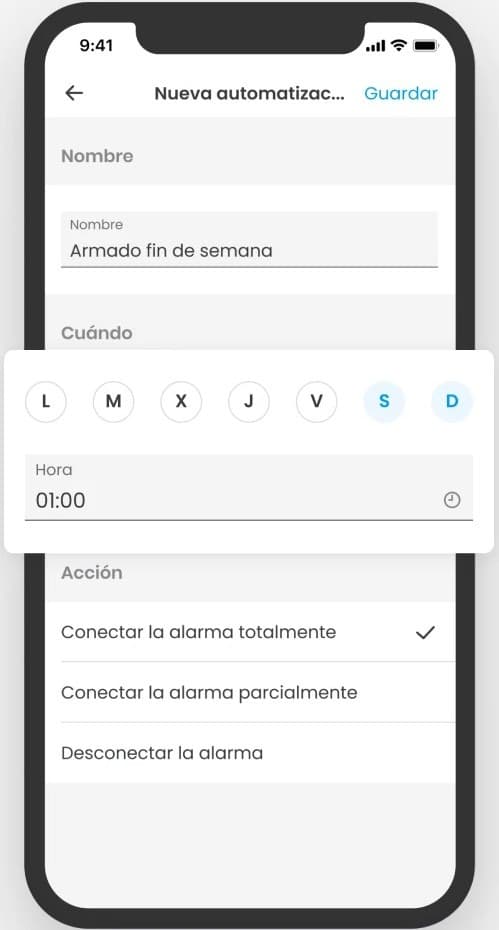 Automatizaciones y Horarios